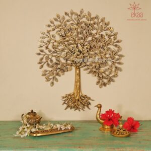 Brass Tree of life with Roots – Intricate Design Big Size Hanging Tree