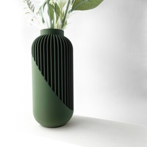 Indoor Dry Vase (6″, 7″, 8″) Tall: Modern 3D Printed Home Decor for Dry Flowers