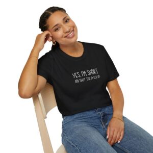 Sassy Short Girl Tee Embrace Your Height with Humor